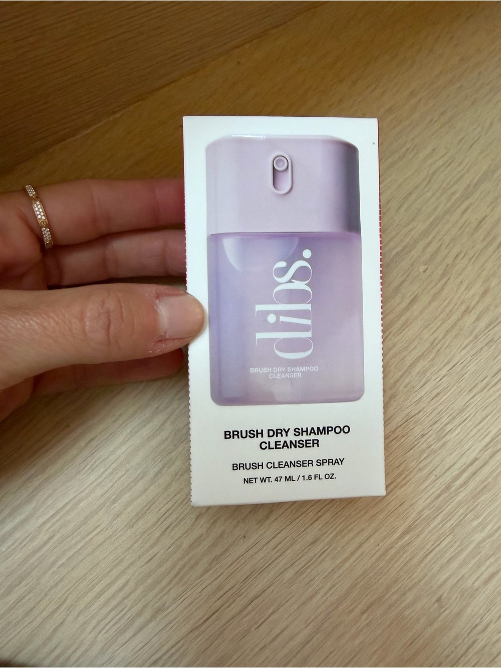 NIB Dibs Brush Dry Shampoo Cleanser Spray - Brush Cleaner